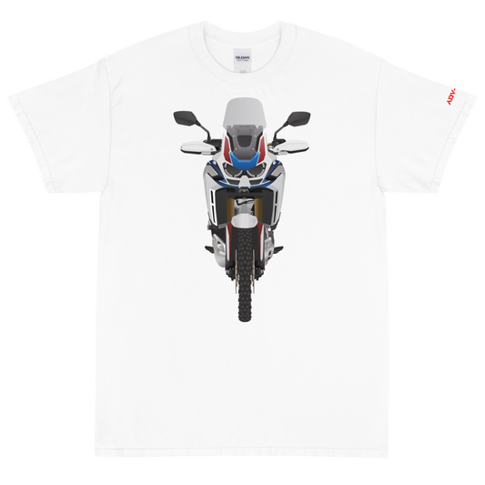 Honda Africa Twin CRF1100 Adventure Sports Tricolor / Thick Cotton T-Shirt