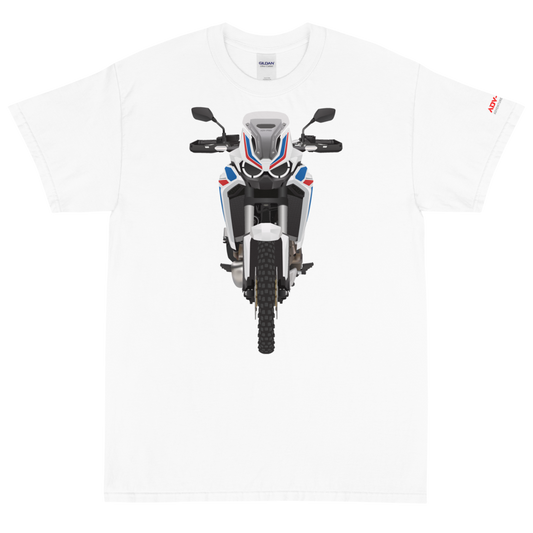 Honda Africa Twin CRF1100 New Tricolor / Thick Cotton T-Shirt