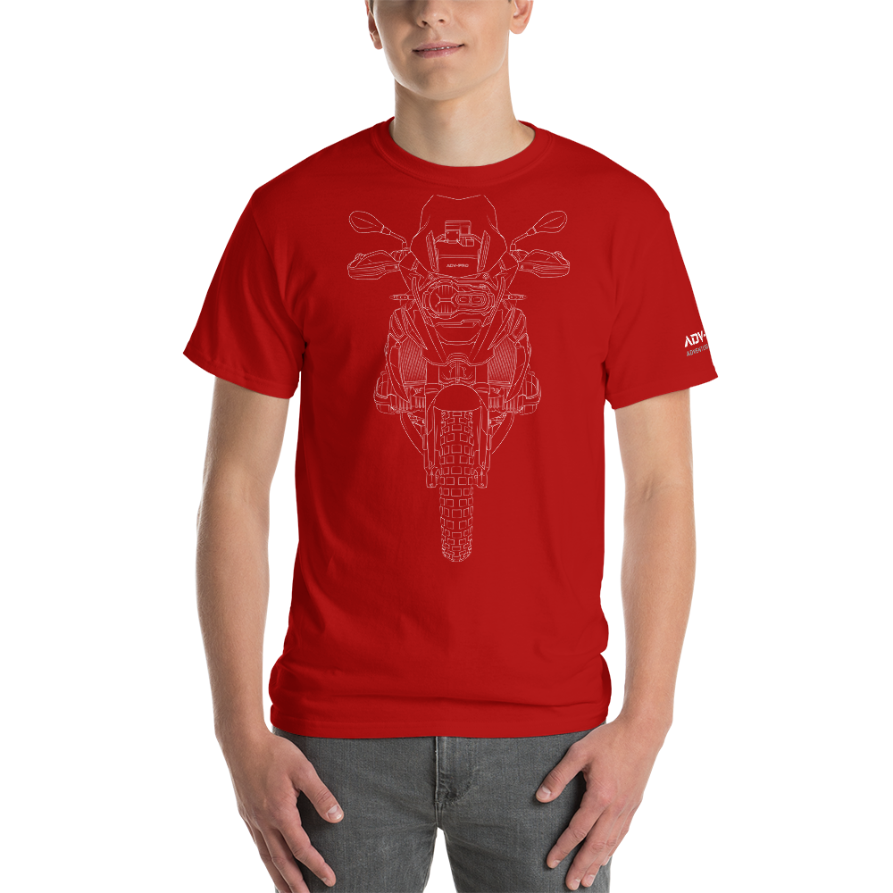 BMW R1250 GS Adventure Blueprint / Thick Cotton T-Shirt