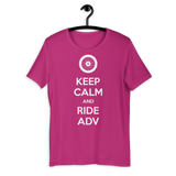 Keep Calm and Ride ADV / Premium Soft Unisex T-Shirt