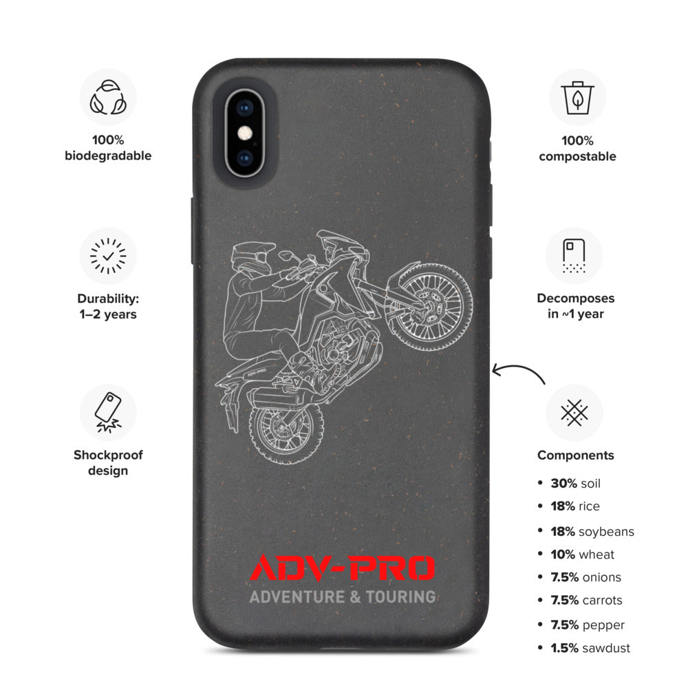 Apple iPhone Eco Biodegradable Case / Africa Twin Jump