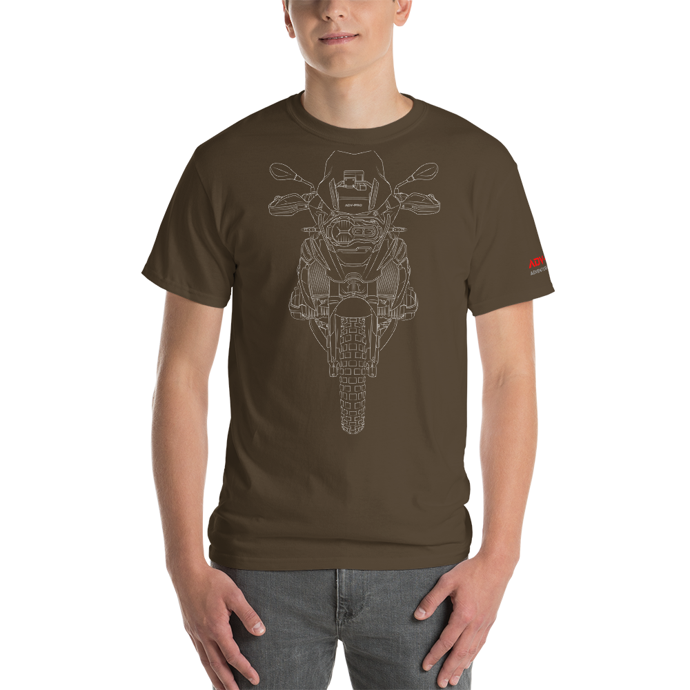 BMW R1250 GS Adventure Blueprint / Thick Cotton T-Shirt