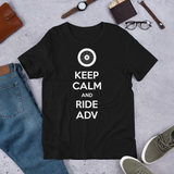 Keep Calm and Ride ADV / Premium Soft Unisex T-Shirt