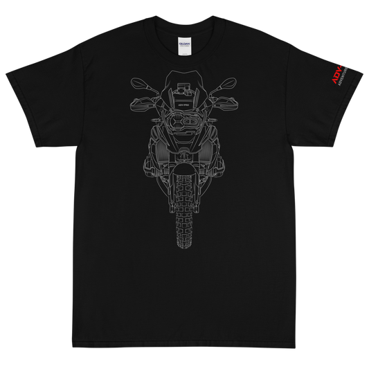 BMW R1250 GS Adventure Blueprint / Thick Cotton T-Shirt