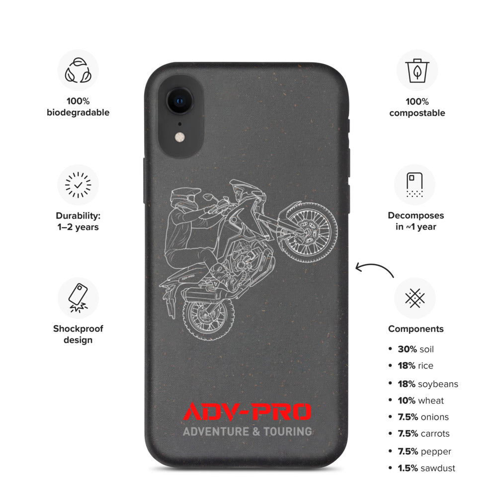 Apple iPhone Eco Biodegradable Case / Africa Twin Jump