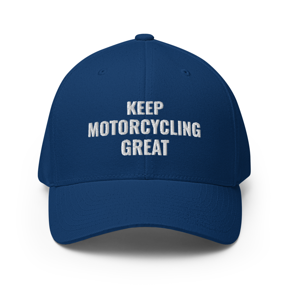 Keep Motorcycling Great / Structured Twill Cap