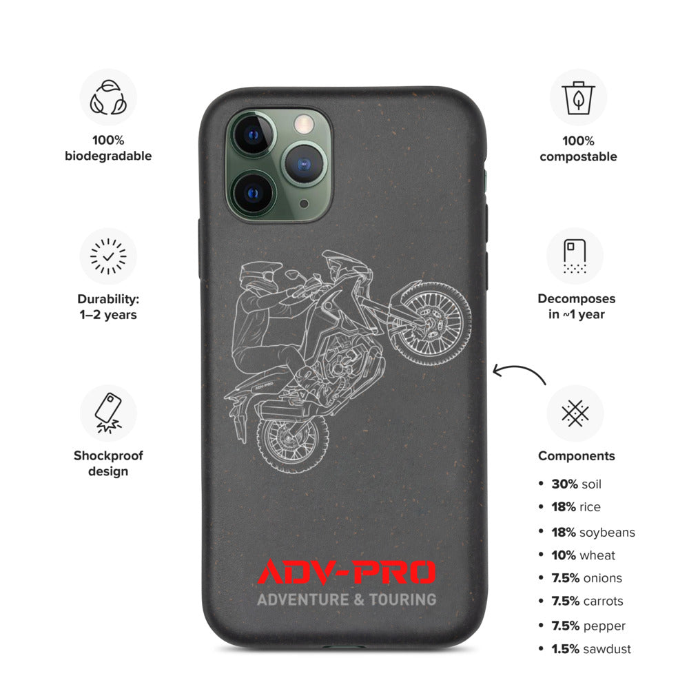 Apple iPhone Eco Biodegradable Case / Africa Twin Jump