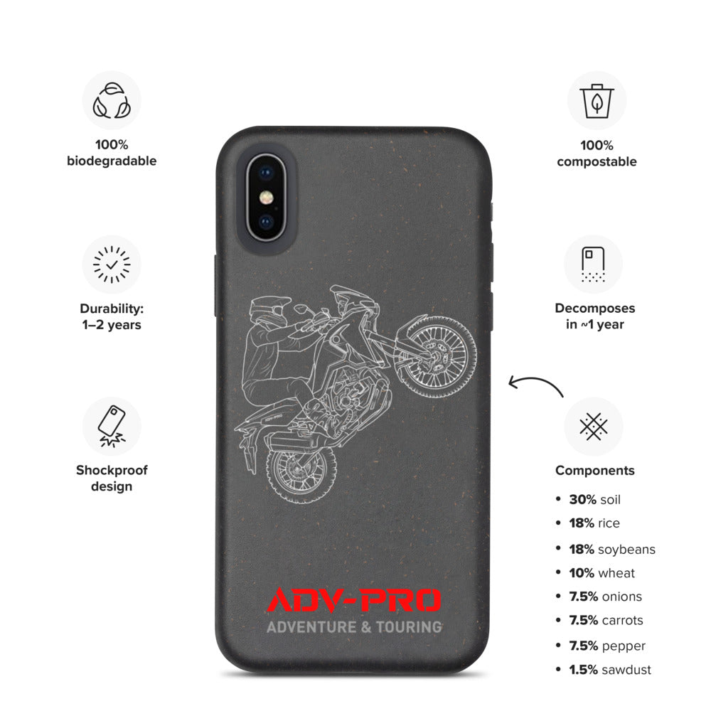 Apple iPhone Eco Biodegradable Case / Africa Twin Jump