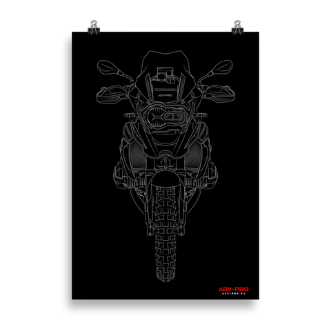 BMW R1250 GS Poster