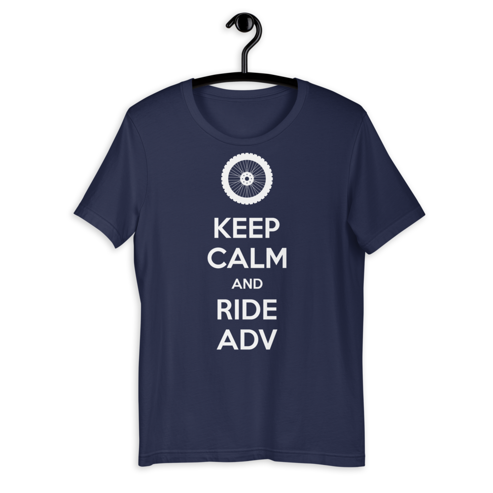 Keep Calm and Ride ADV / Premium Soft Unisex T-shirt