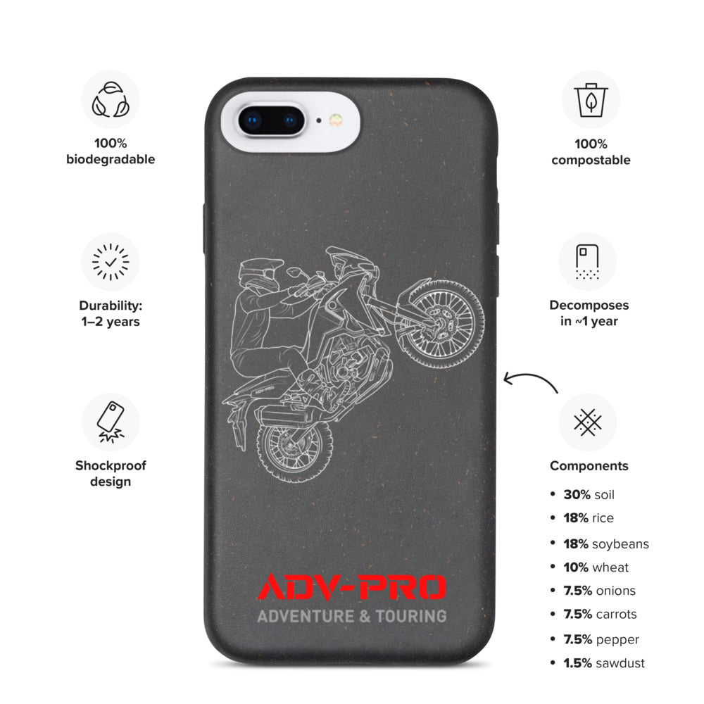 Apple iPhone Eco Biodegradable Case / Africa Twin Jump