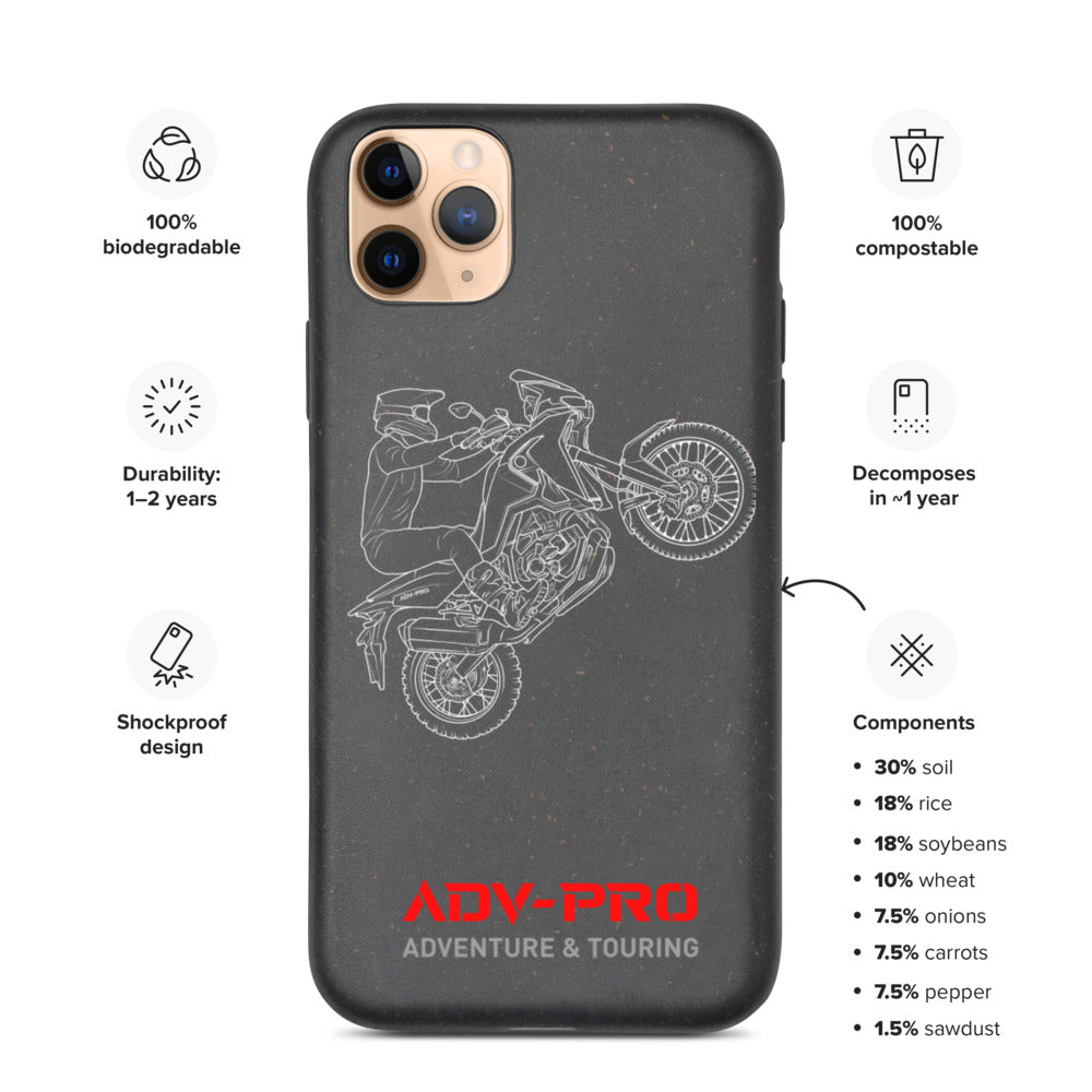 Apple iPhone Eco Biodegradable Case / Africa Twin Jump