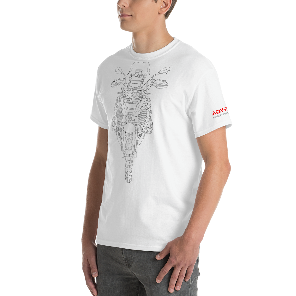 BMW R1250 GS Adventure Blueprint / Thick Cotton T-Shirt