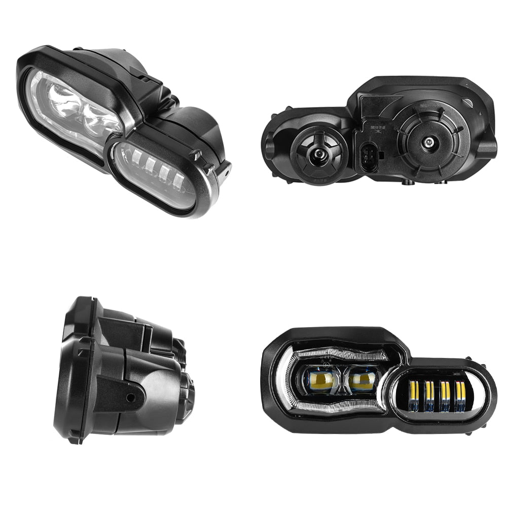 BMW F650GS/F700GS, F800GS/F800R Full-LED Headlight (E-MARK)