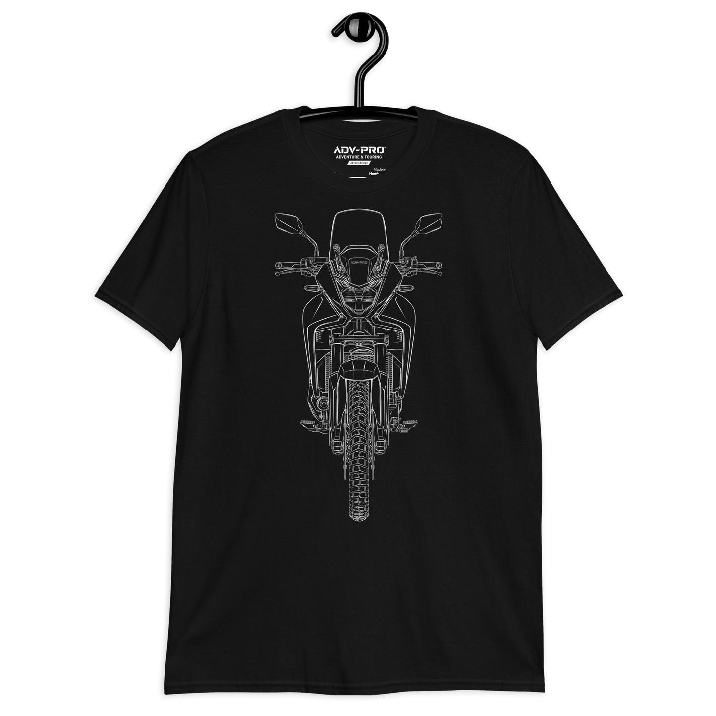 Honda XL750 Transalp Front View / Soft Cotton T-Shirt