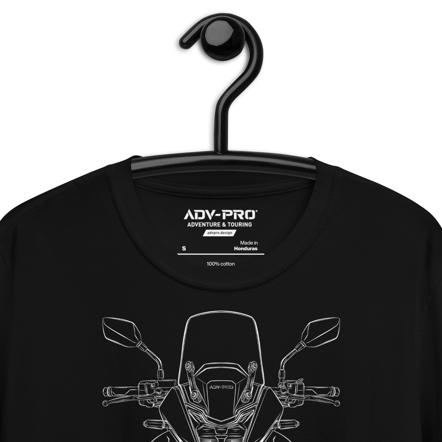 Honda XL750 Transalp Front View / Soft Cotton T-Shirt