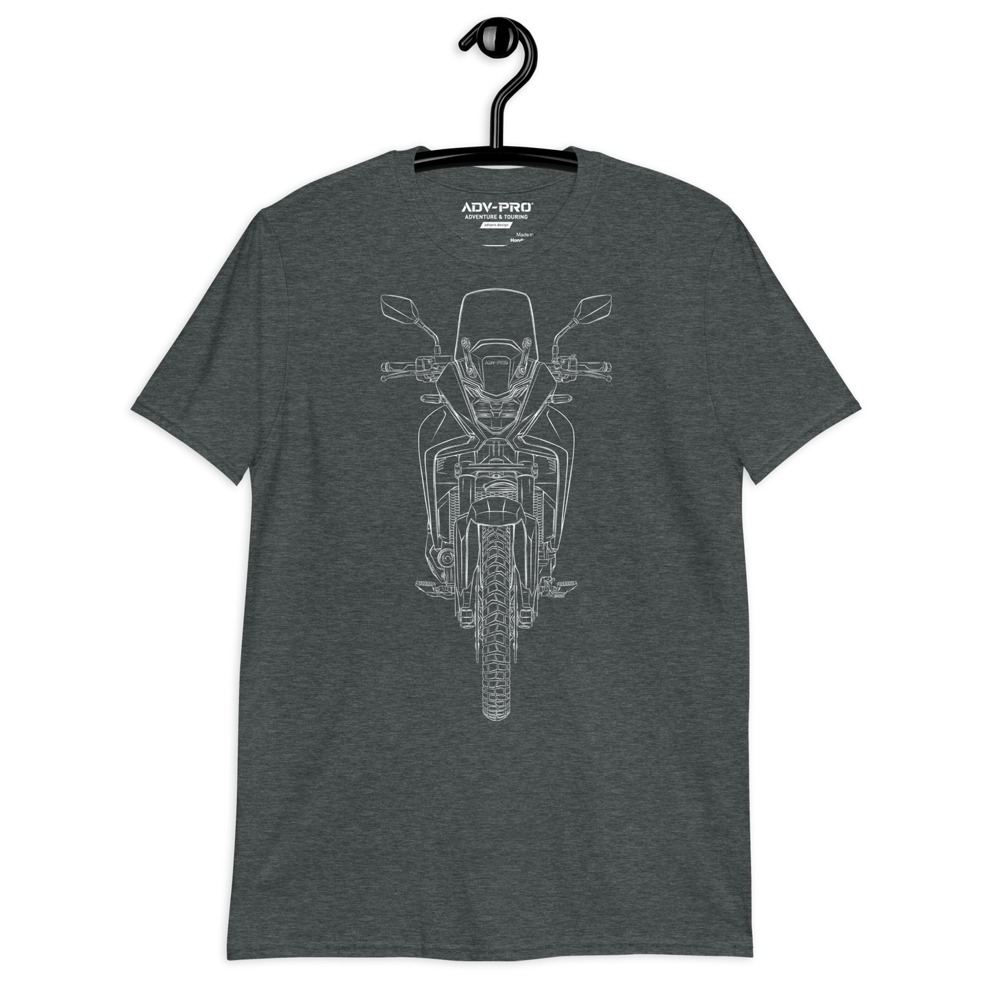 Honda XL750 Transalp Front View / Soft Cotton T-Shirt