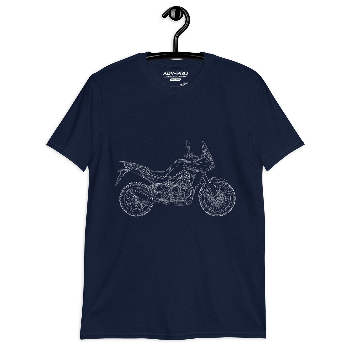 Honda XL750 Transalp Side View / Soft Cotton T-Shirt