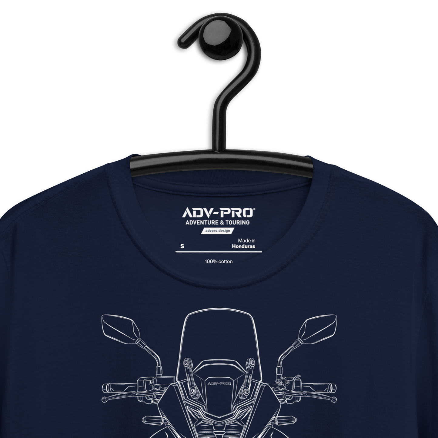 Honda XL750 Transalp Front View / Soft Cotton T-Shirt