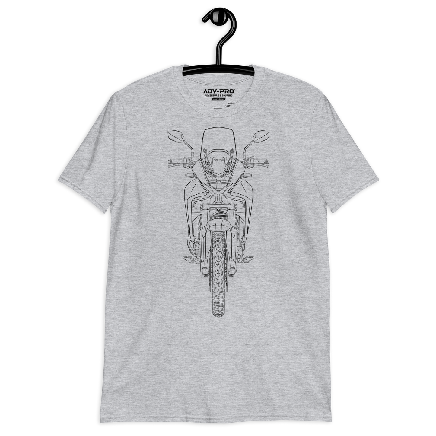 Honda XL750 Transalp Front View / Soft Cotton T-Shirt