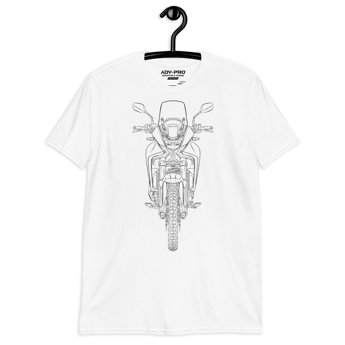 Honda XL750 Transalp Front View / Soft Cotton T-Shirt