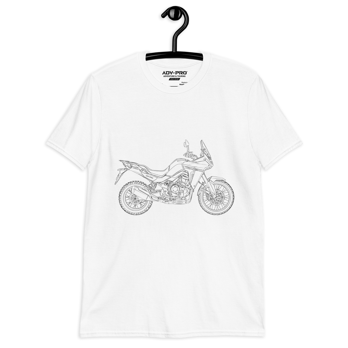 Honda XL750 Transalp Side View / Soft Cotton T-Shirt