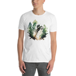 Art Series / Adventure Motorcycle In Nature / Soft Cotton T-Shirt