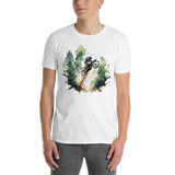 Art Series / Adventure Motorcycle In Nature / Soft Cotton T-Shirt